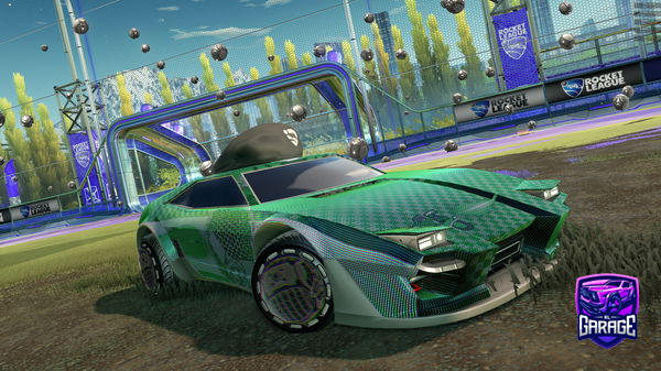 A Rocket League car design from irosario78