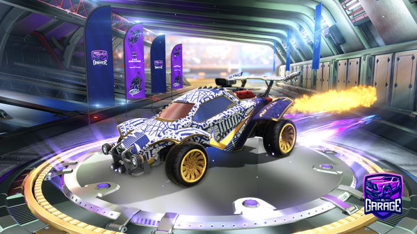 A Rocket League car design from fennecros2