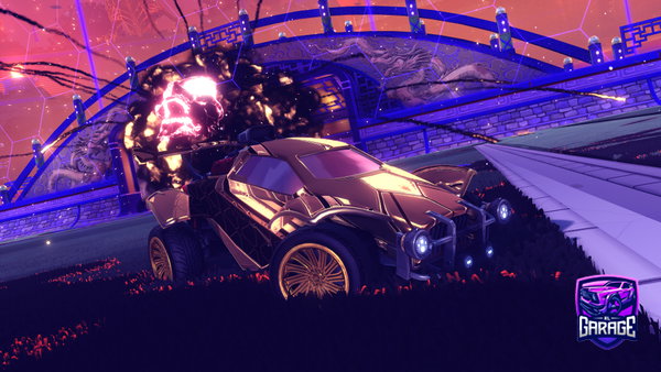 A Rocket League car design from ZebraZXY