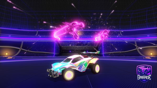 A Rocket League car design from Xtincts3009
