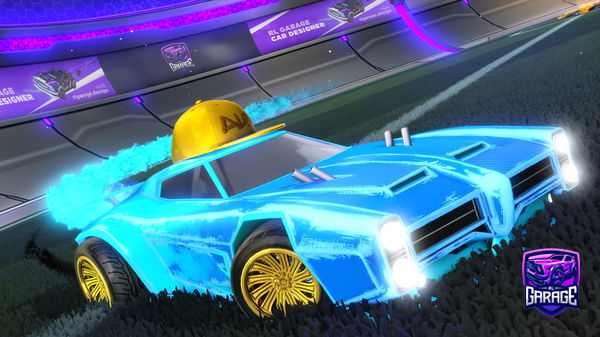 A Rocket League car design from Sverrehe