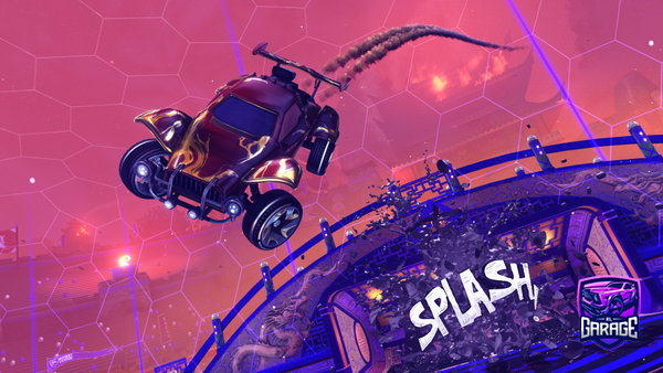 A Rocket League car design from littlehuddyy