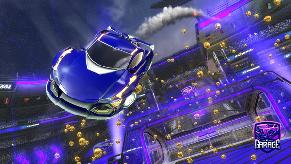 A Rocket League car design from roryscott24