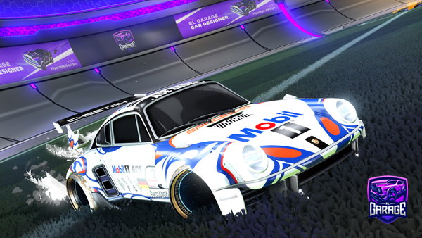 A Rocket League car design from KermitTheFud