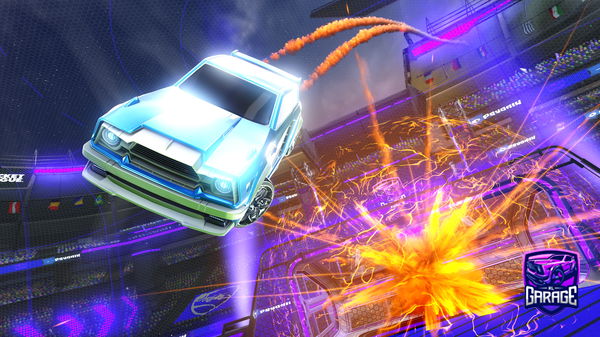 A Rocket League car design from yyashreddyy