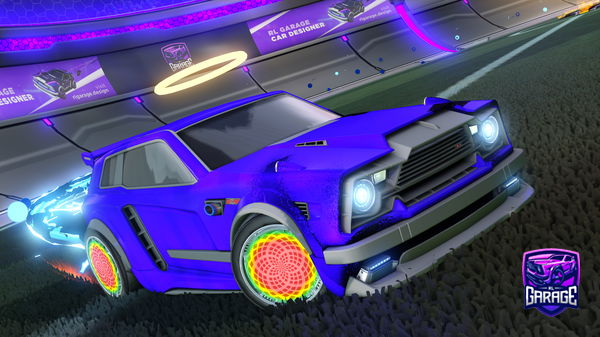 A Rocket League car design from BujiGuy