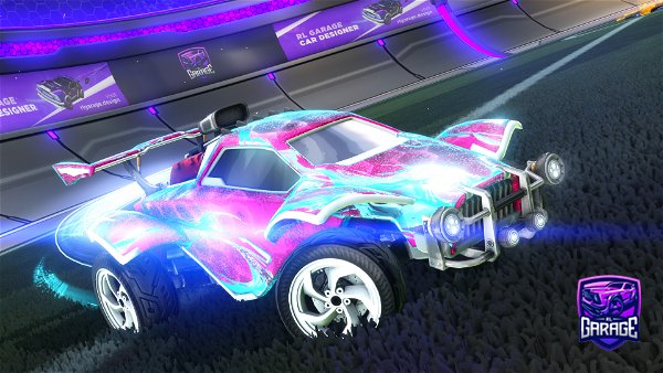 A Rocket League car design from FxxkBrownie
