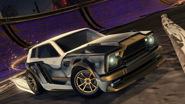 A Rocket League car design from Pulce_
