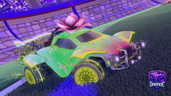 A Rocket League car design from LlamaLandonYT