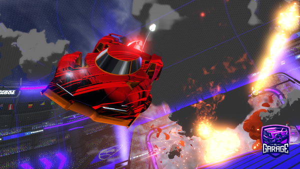 A Rocket League car design from autoFlemme