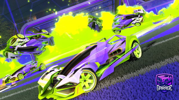 A Rocket League car design from javva