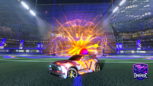 A Rocket League car design from n4ch1t0