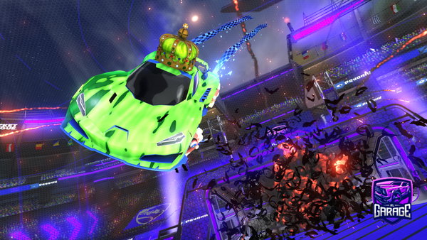 A Rocket League car design from Plastation_Gameg