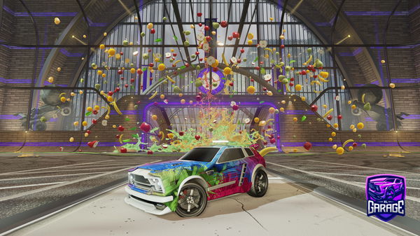 A Rocket League car design from Ripperatschool