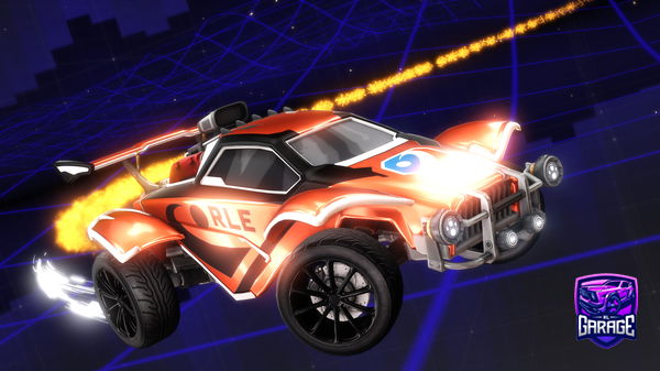 A Rocket League car design from xxxsgorxxx