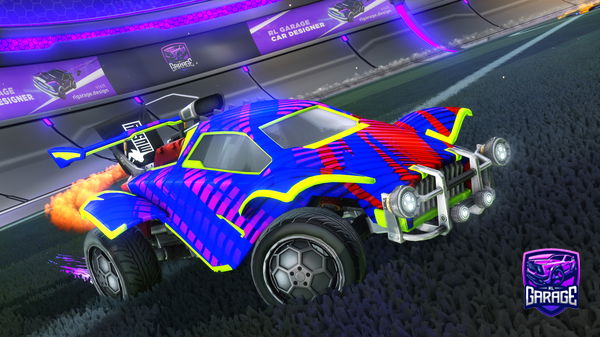 A Rocket League car design from NotAProGuy