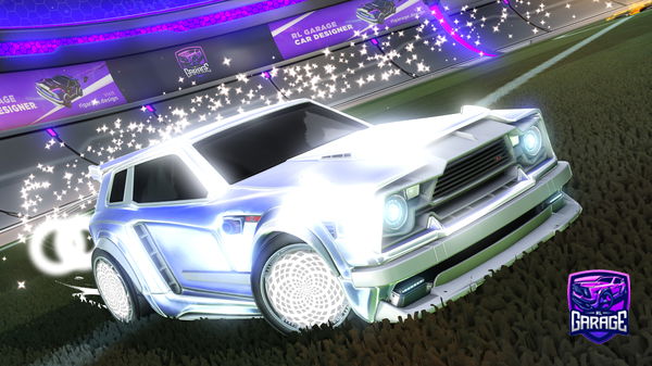 A Rocket League car design from strykerredbull11