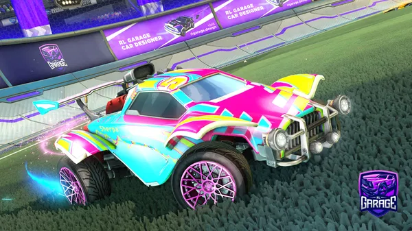 A Rocket League car design from TensiveZexal