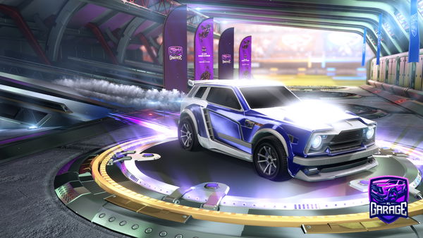 A Rocket League car design from SchoolPizzaParty