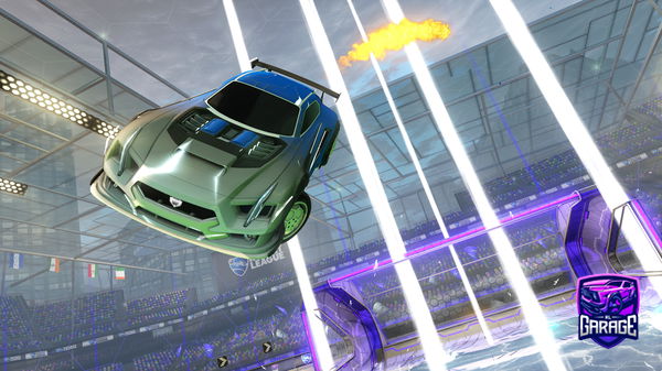 A Rocket League car design from Ben3113r