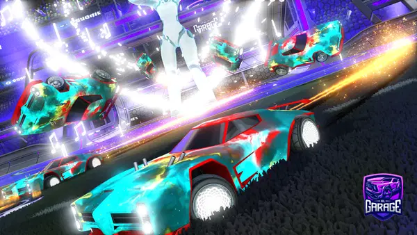 A Rocket League car design from Zekaboi