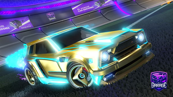 A Rocket League car design from EL_ZENOX
