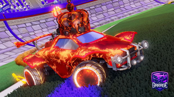 A Rocket League car design from XavATTAX