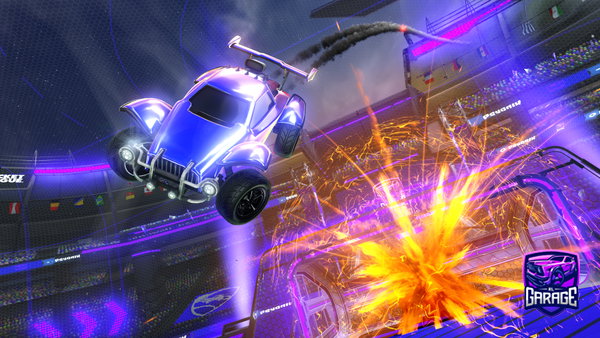 A Rocket League car design from armori30