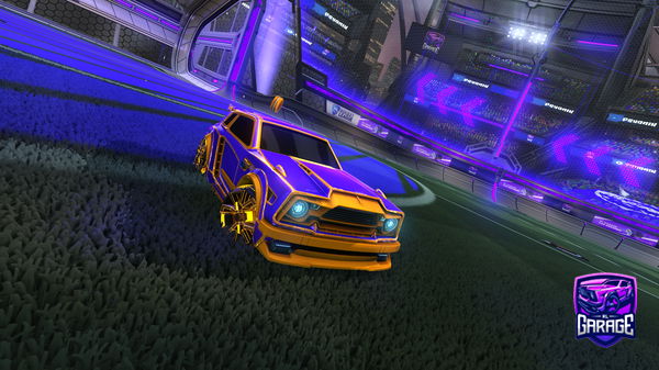 A Rocket League car design from carbonario