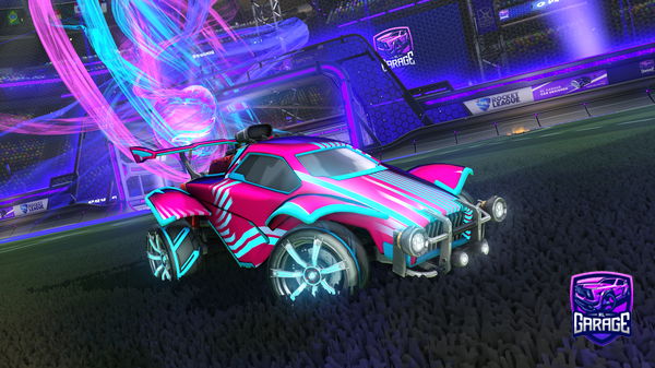 A Rocket League car design from G0J1RA