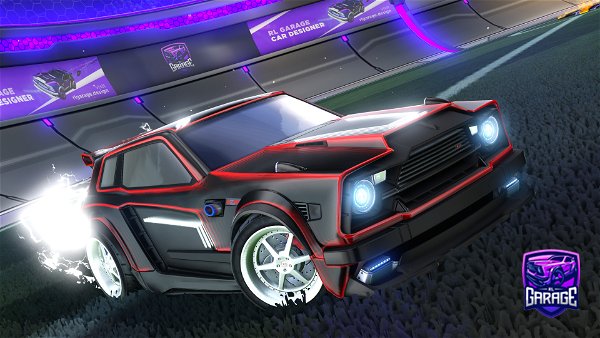 A Rocket League car design from NOHACHI_