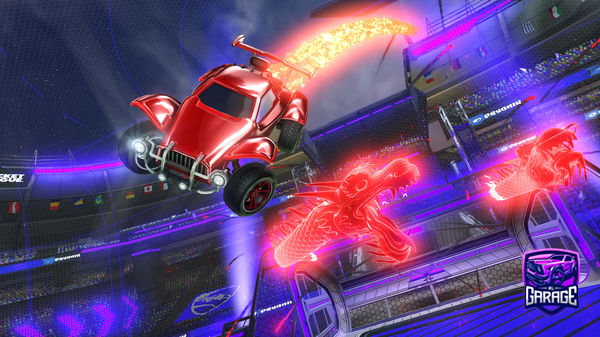 A Rocket League car design from Aimbotter56