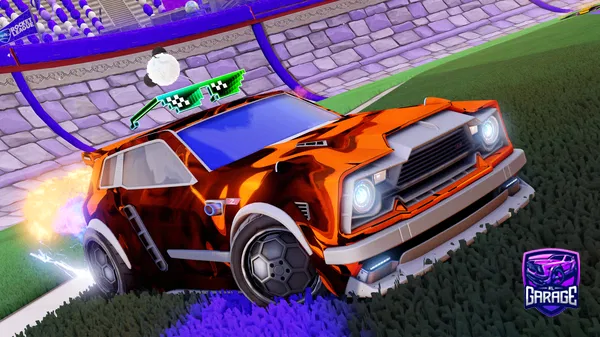 A Rocket League car design from Sajtospari