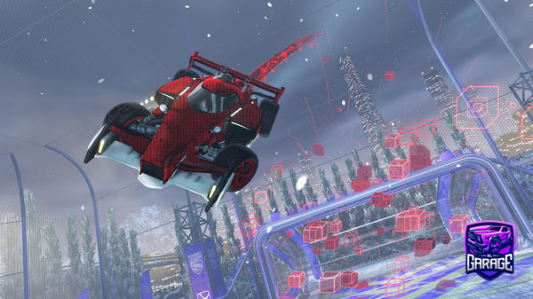 A Rocket League car design from Ktashi