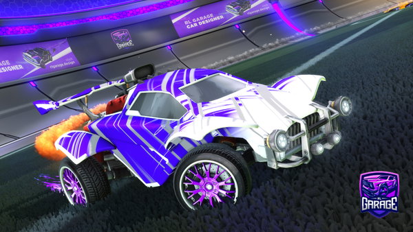 A Rocket League car design from Vojty