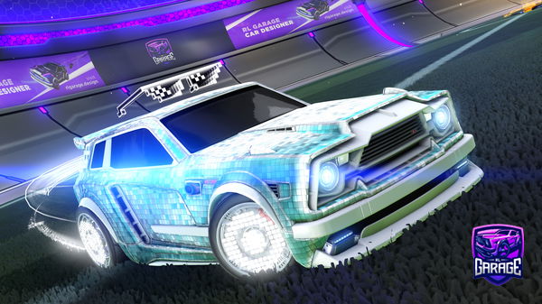 A Rocket League car design from Kexcu