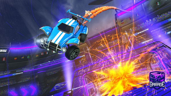 A Rocket League car design from Moha_khattab