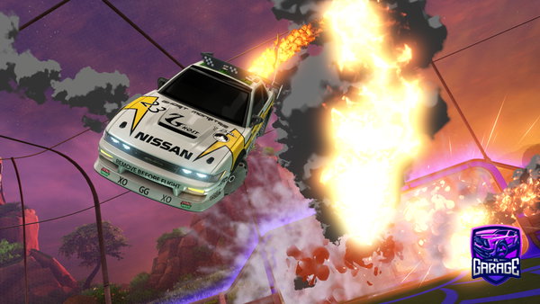 A Rocket League car design from WolfFang1209