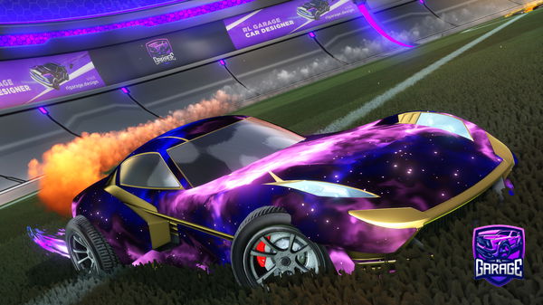 A Rocket League car design from OCTANE7405