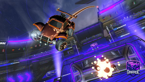 A Rocket League car design from Donnerflame4683