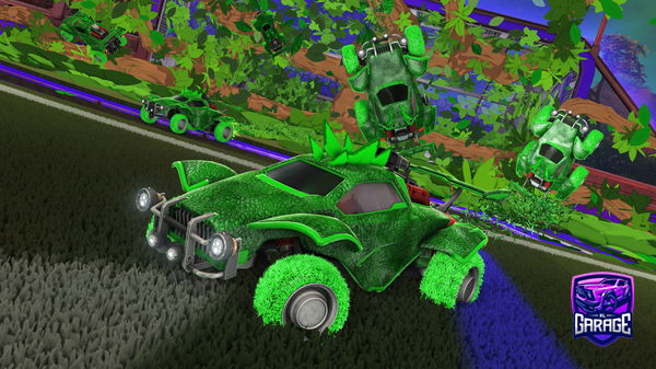 A Rocket League car design from The2010Hunter