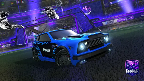 A Rocket League car design from NetfishHun