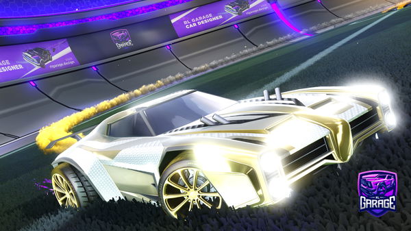 A Rocket League car design from Bournemaxn