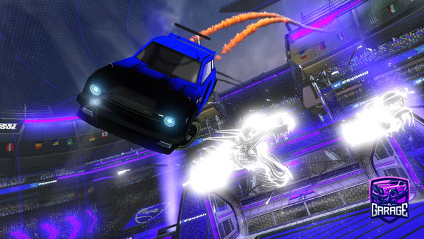 A Rocket League car design from blobfishunter