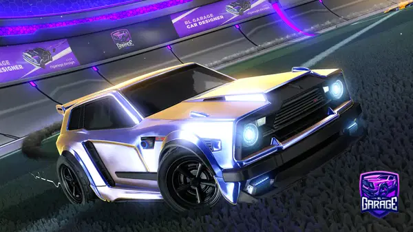 A Rocket League car design from JointBeetle897