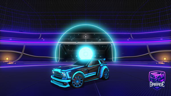 A Rocket League car design from Ir2calcium2