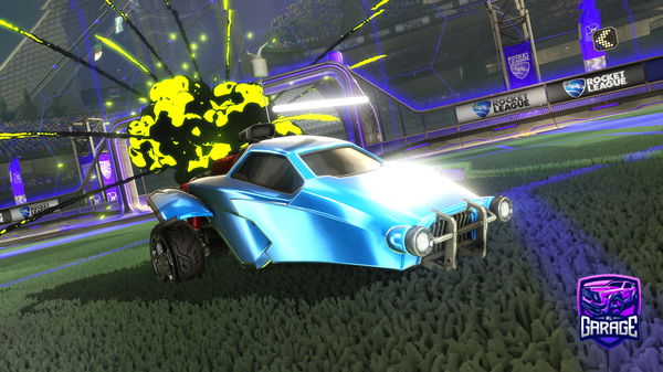 A Rocket League car design from CrashnSmash