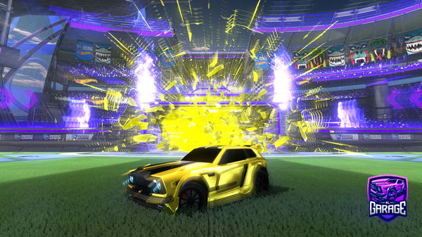 A Rocket League car design from Jewali78