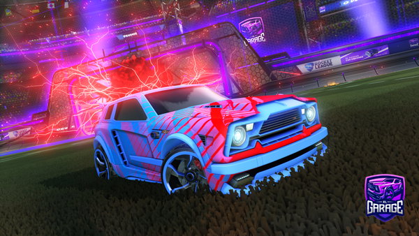 A Rocket League car design from Djcosmo