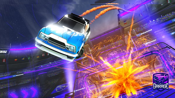 A Rocket League car design from c4shhh